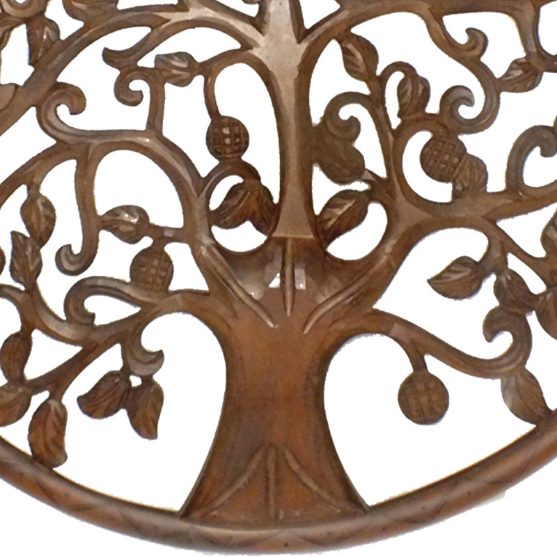 August Grove® Circular Wood Wall Décor Wayfair